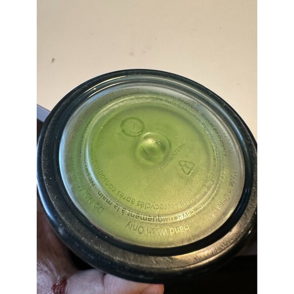 Starbucks Recycle Reduce Reuse Green Water Bottle Rare Greenie - Picture 6 of 9